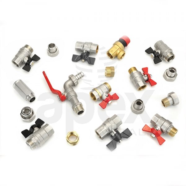 Chrome Plated Brass Ball Valves And Fittings